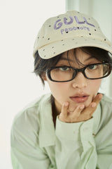 Rihikikomori-cap (polka dots)