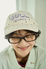 Rihikikomori-cap (polka dots)