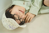 Rihikikomori-cap (polka dots)