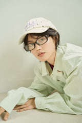 Rihikikomori-cap (polka dots)