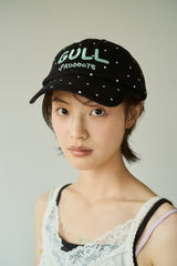 Rihikikomori-cap (polka dots)