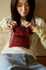 [TEMBEA x common gull products.] Drawstring Pouch