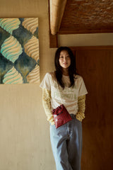 [TEMBEA x common gull products.] Drawstring Pouch