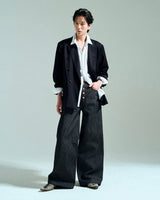 【MADE IN JAPAN】13OZ 리지드 스트레이트 슬럽 데님 