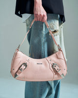 FAUX LEATHER BELT BUCKLE WESTERN BAG 