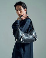 FAUX LEATHER BELT BUCKLE WESTERN BAG 