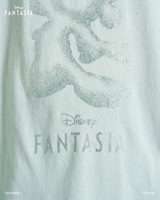 DISNEY / FANTASIA / GLITTER GRAPHIC TEE 