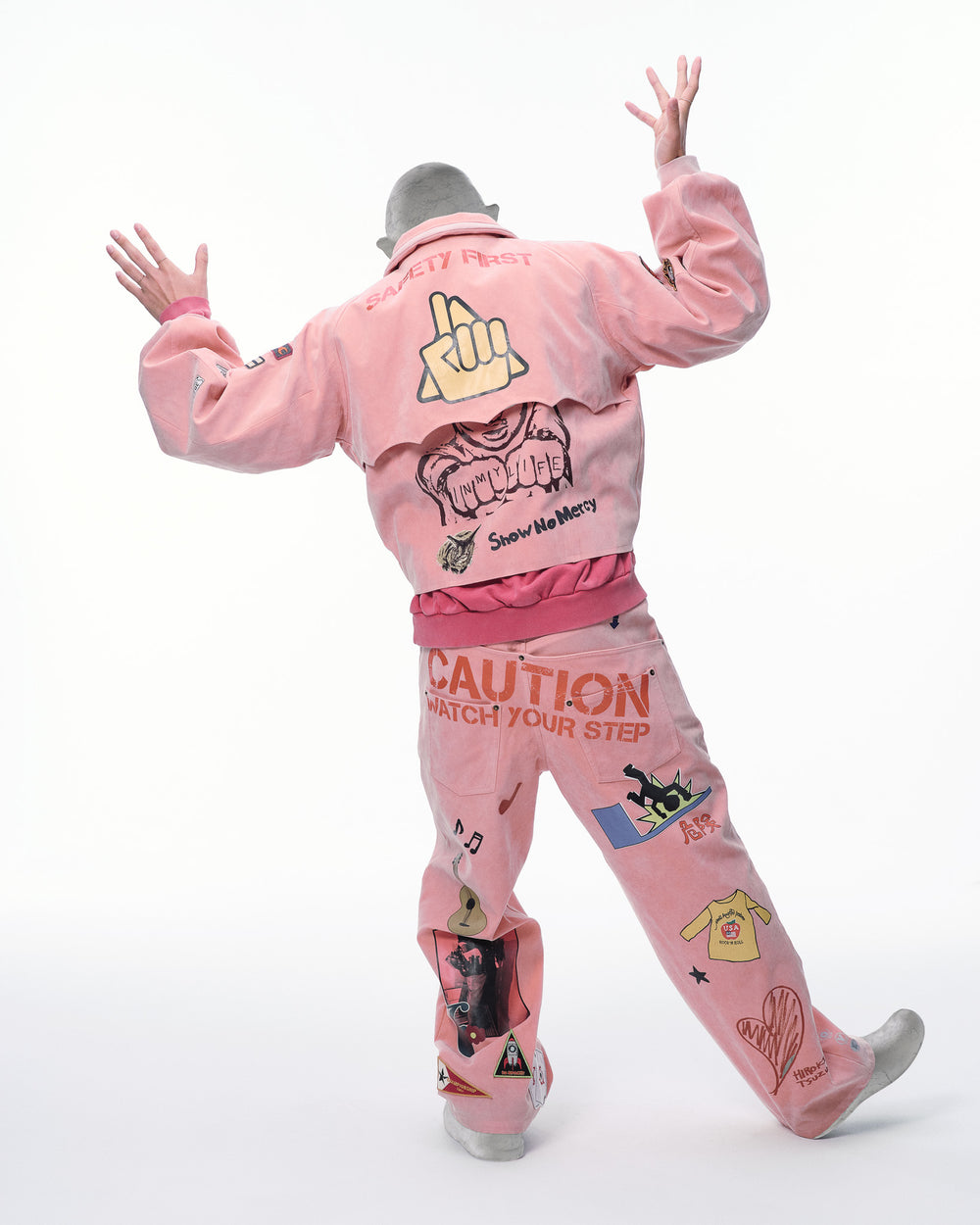 EX-JUMPSUIT TROUSERS (WITH EMBLEM) – YZ