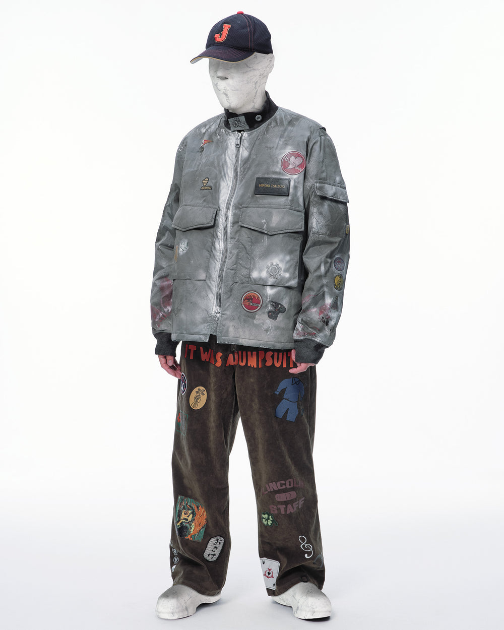 EX-JUMPSUIT TROUSERS (WITH EMBLEM) – YZ