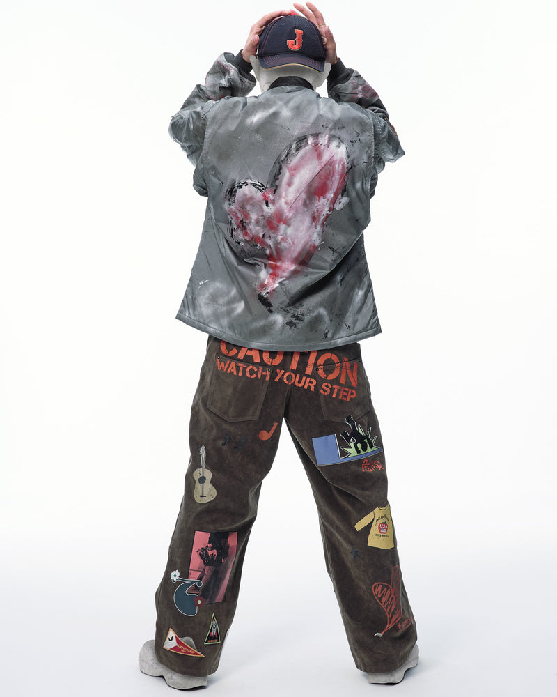 【HIROKI TSUZUKI】EX-JUMPSUIT JACKET EX-JUMPSUIT TROUSERS (WITH EMBLEM) – YZ