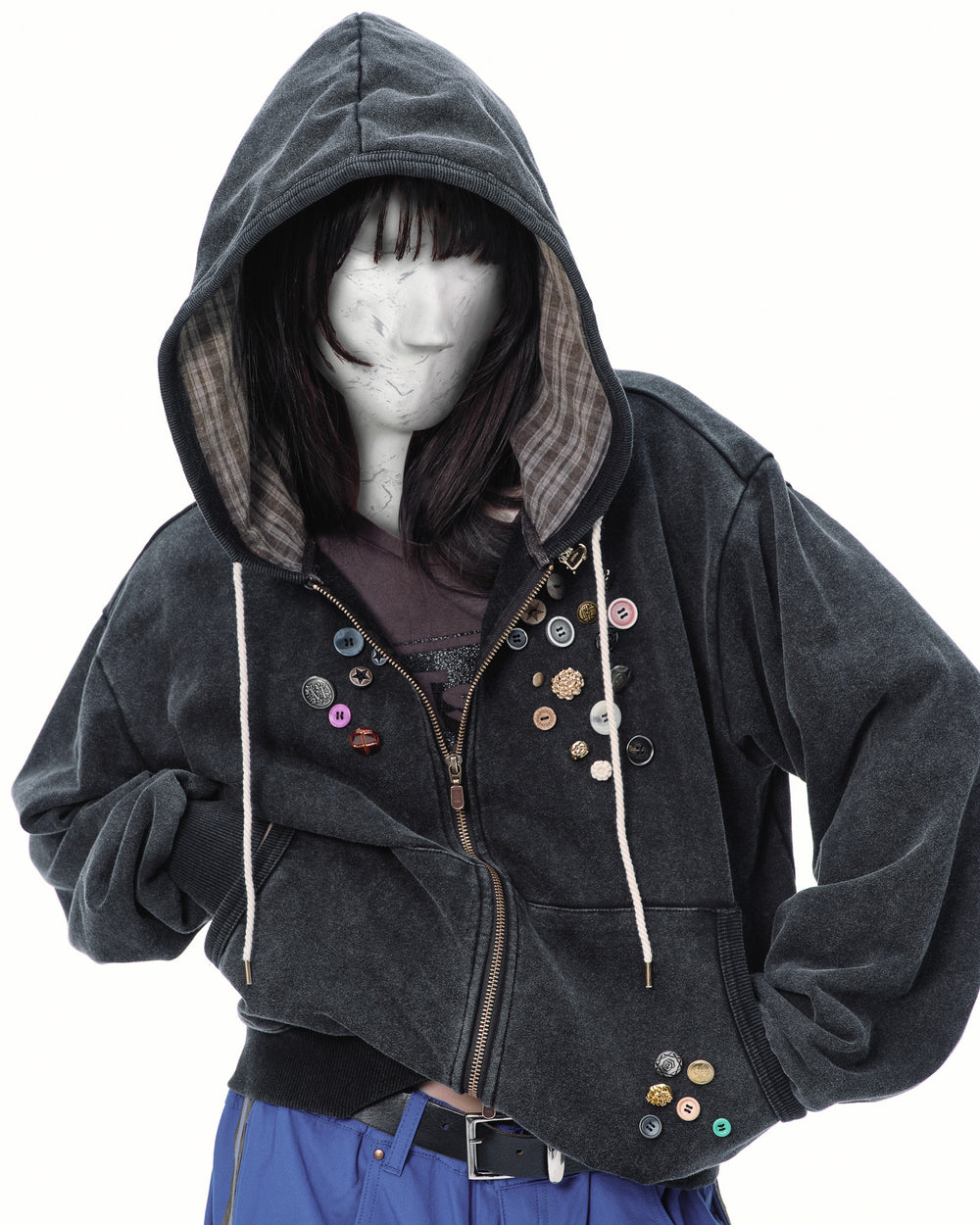トップス HIROKI TSUZUKI FULL ZIP HOODIE FULL ZIP HOODIE – YZ