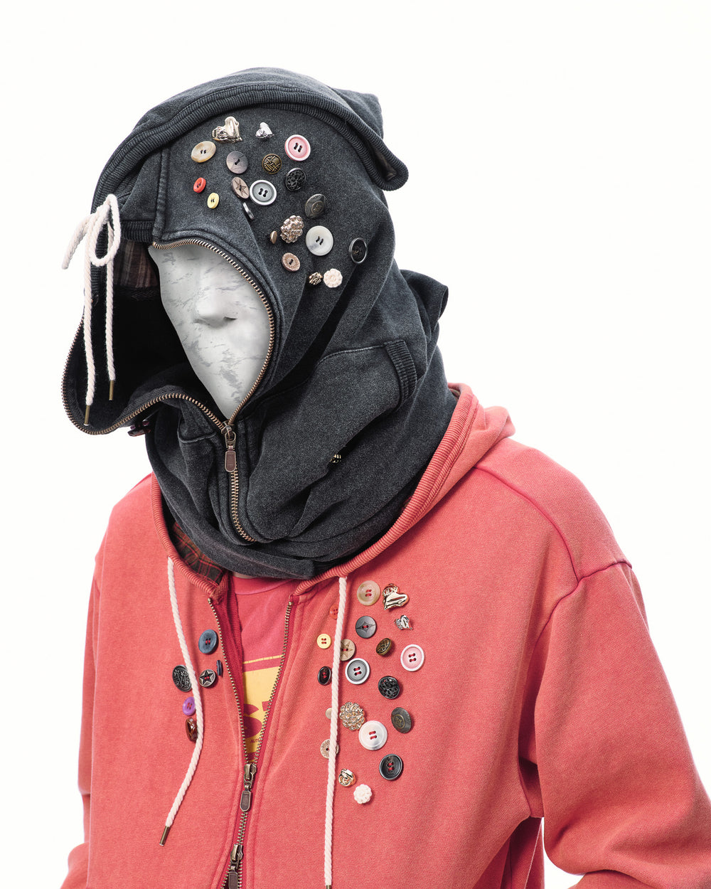 HIROKI TSUZUKI FULL ZIP HOODIE ブラック パーカー FULL ZIP HOODIE – YZ