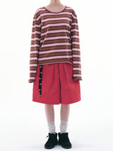 MULTI BORDER L/S TEE