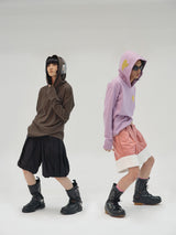 BORDER HOODED L/S TEE