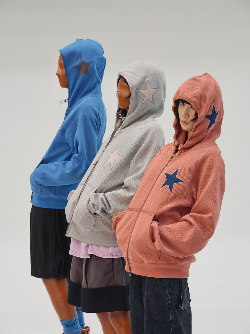 THERMAL ZIP UP HOODIE – YZ