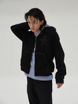 THERMAL ZIP UP HOODIE