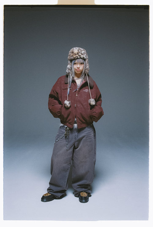 No Drag Slub Buggy Denim Pants