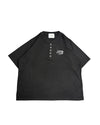 relaxy logo henry neck ss tee