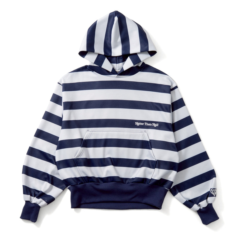 border heart logo hoodie – YZ