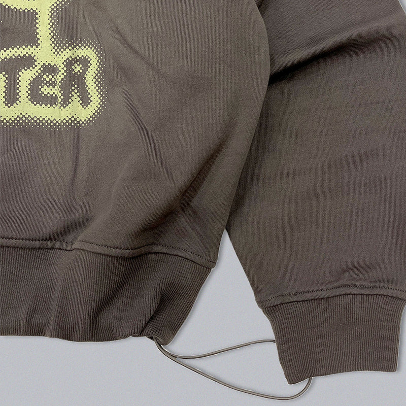 BLUR CMT RULER ZIP HOODIE