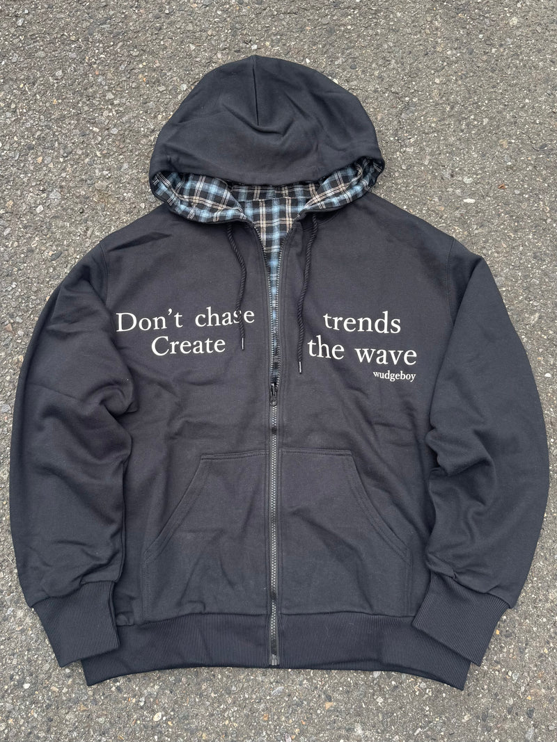 check reversible zip parker 