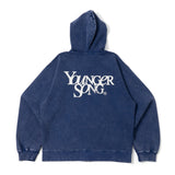 universal logo powder zip hoodie（発送予定：2024年12月下旬〜）