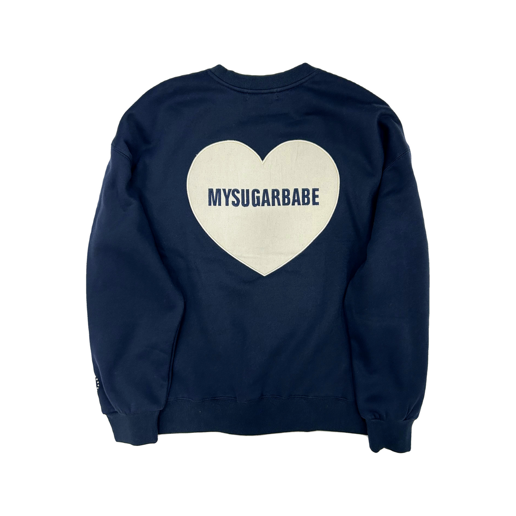 MySugarBabe spray logo sweat - トップス