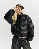 Glitter Short Puffer Jacket【9090 girl】