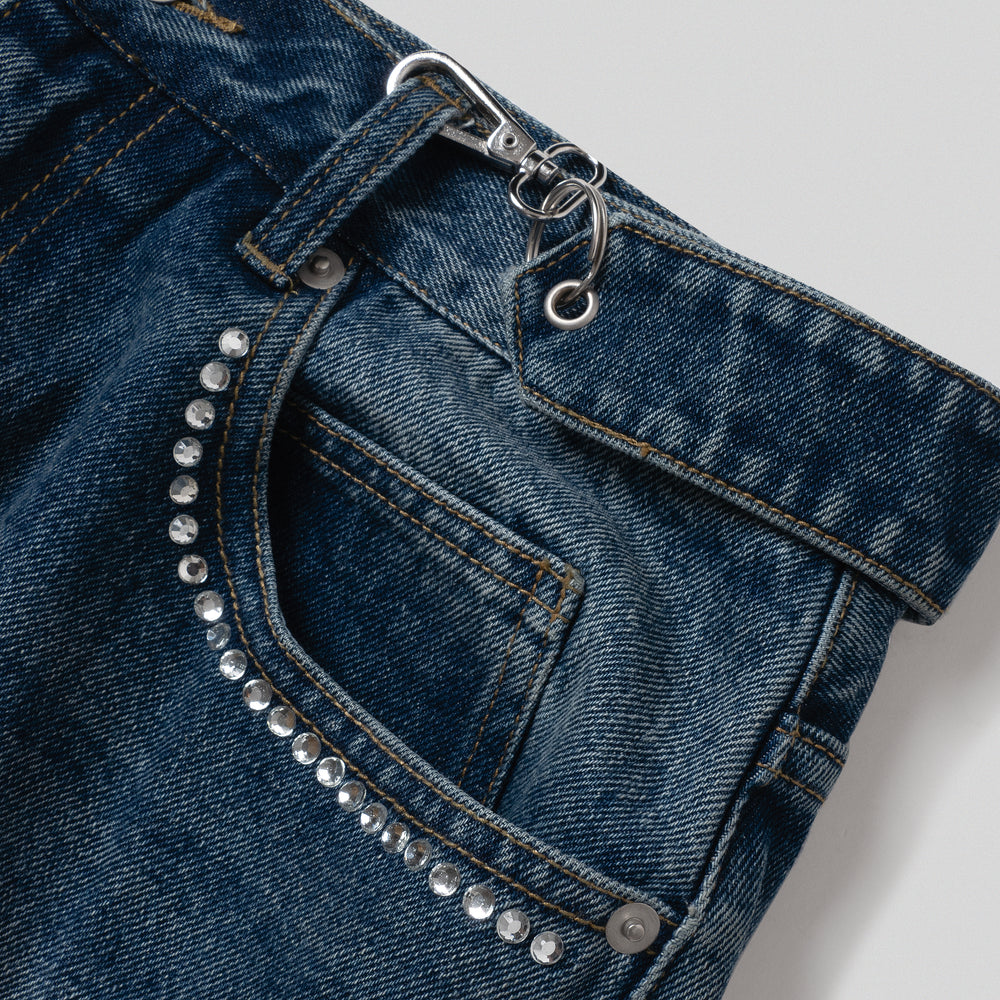 HIROKI TSUZUKI】RHINESTONE PANTS – YZ