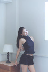 Pigment rib tank top