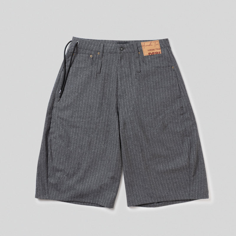 パンツ HIROKI TSUZUKI STRIPE BAGGY SHORTS STRIPE BAGGY SHORTS – YZ
