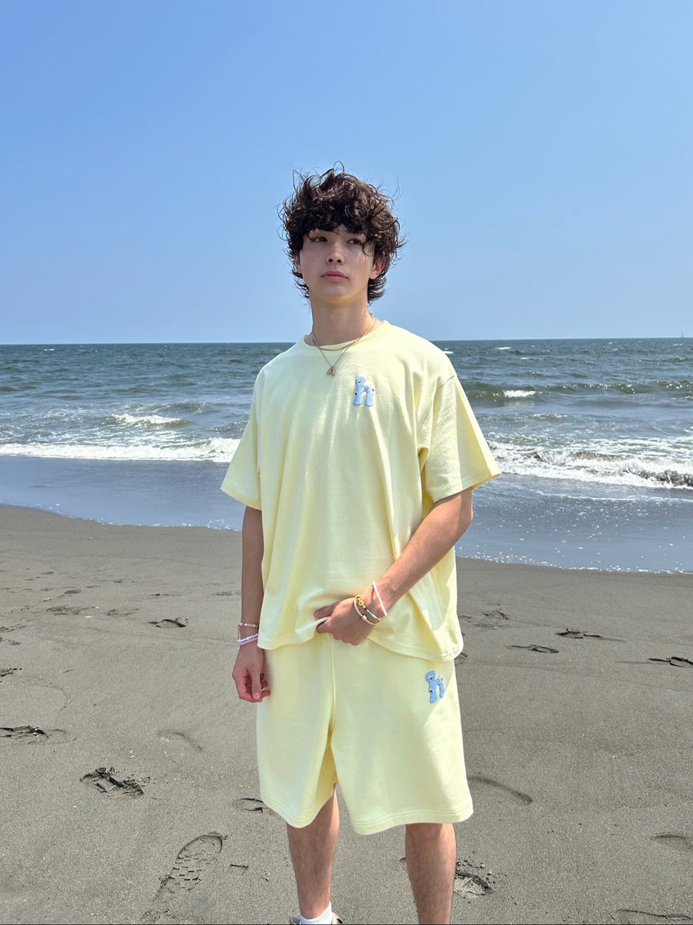 h flower logo short sleeve set up – YZ