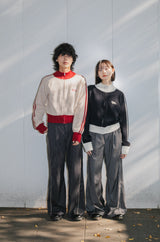 Inner Peace Stripe Slacks Pants