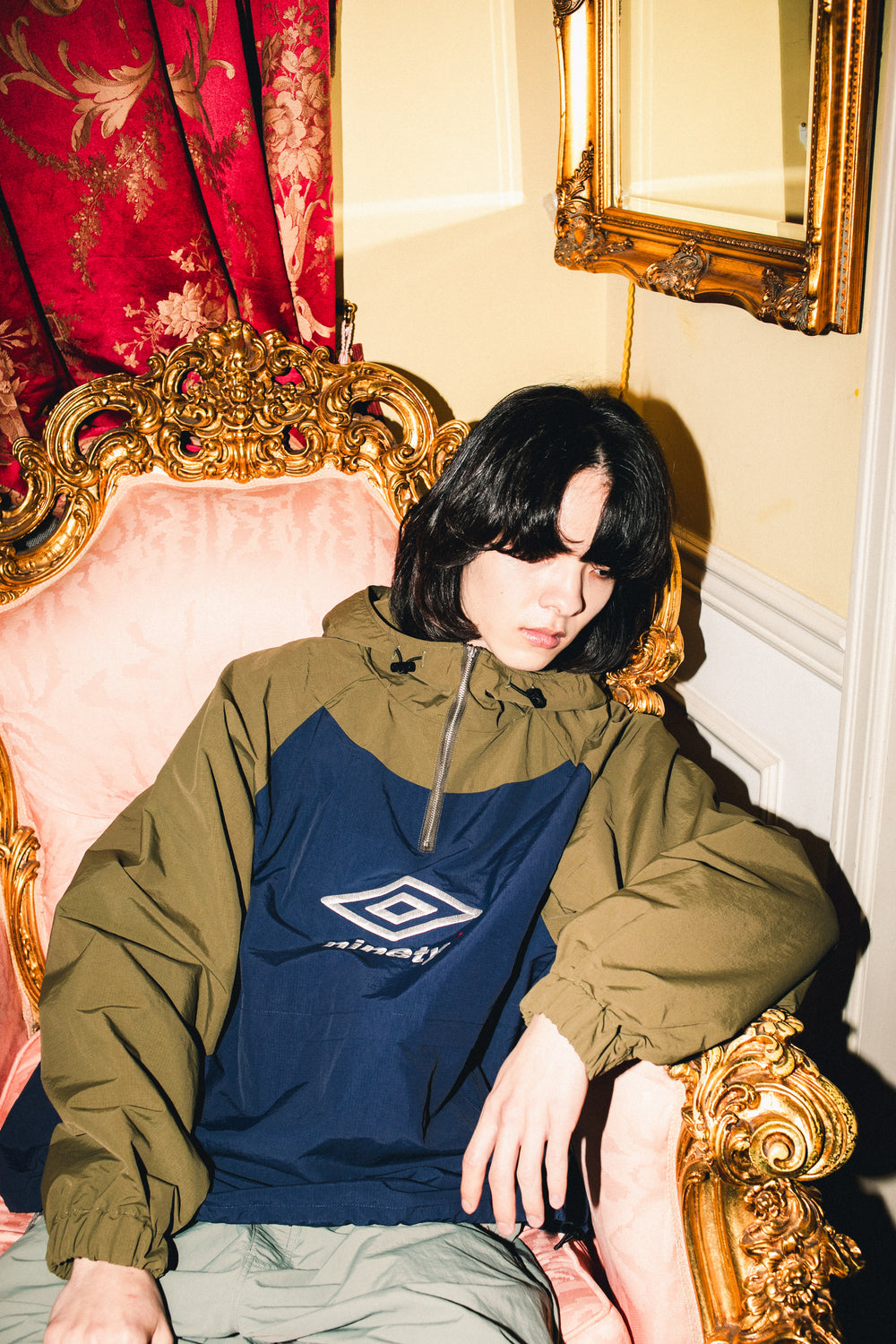 9090 × UMBRO RAGLAN ANORAK – YZ