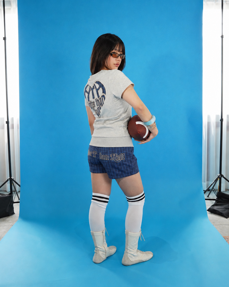APPLIQUE LOGO SHORT PANTS – YZ
