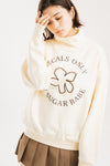 circle logo sweatshirt turtleneck
