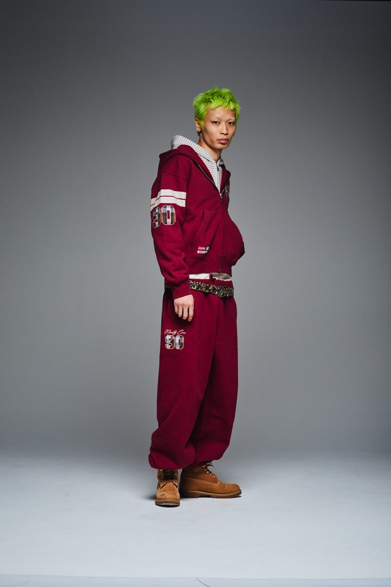 Numbering Check Sweat Pants – YZ