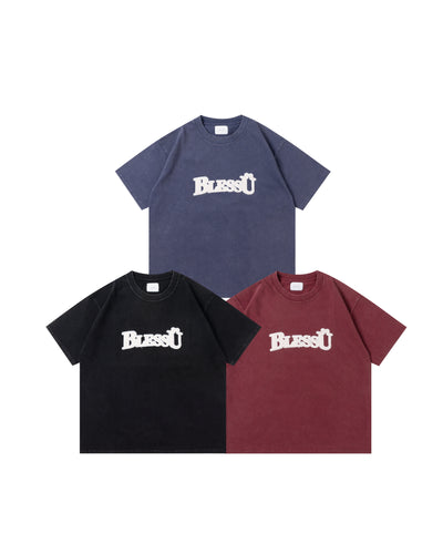 BU APPLIQUE OG LOGO S/S TEE 