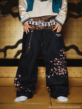 【9090×ラヴ上等】Ukiyo-e Straight Denim