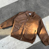 Tagging Logo Vintage Leather Jacket