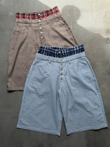 Assorted Check Nylon Docking Shorts