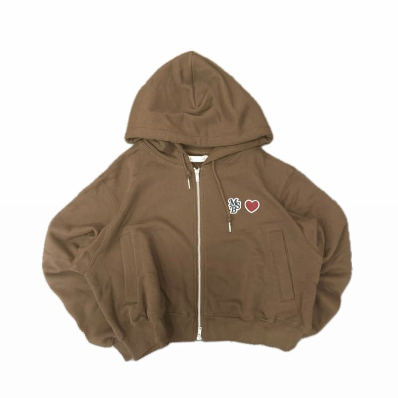 HTH　heart logo zip hoodie 美品 heart logo zip hoodie – YZ