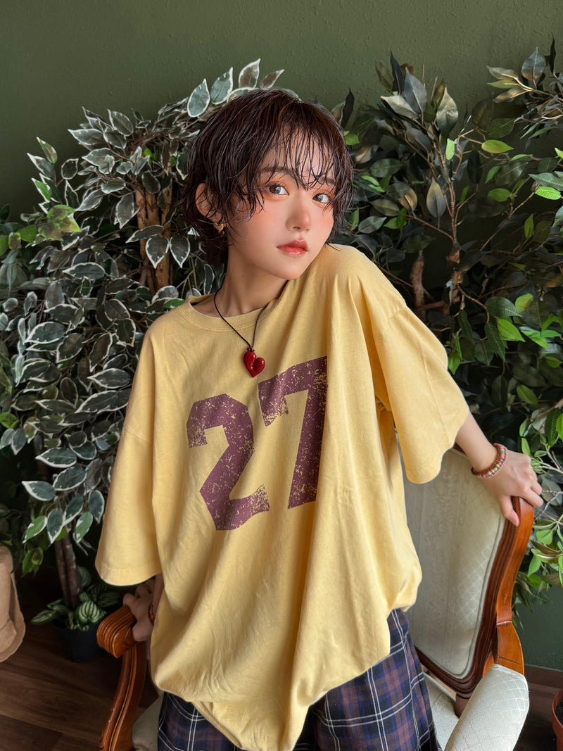 numbering　티셔츠 