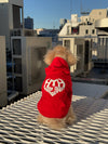 heart logo hoodie( for pets)