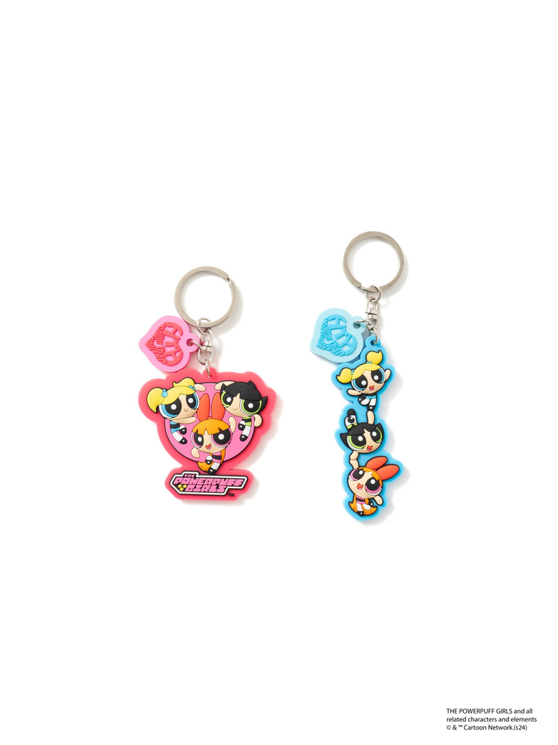 The PowerPuff Girls x HTH HEART LOGO KEYCHAIN