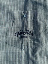 WB loose check shirt
