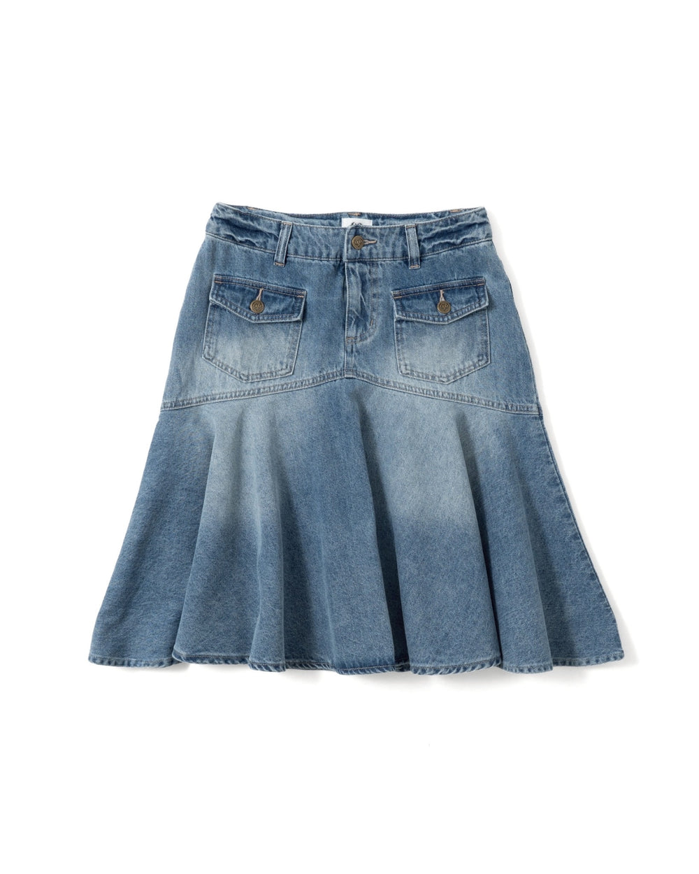 Asymmetric Midi Skirt – YZ