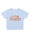 SPANGLE LOGO TEE 