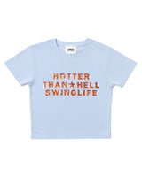 SPANGLE LOGO TEE 