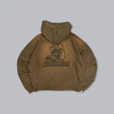 CMT ruler zip hoodie 